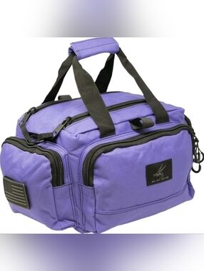 EXOS Womens Softsided Tactical Range Bag Gun & Ammo Storage Purple Black NWT